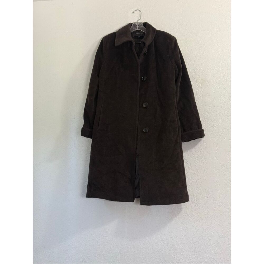 Jones New York women's  Wool / Angora Blend Car Coat -size 12 msrp $179